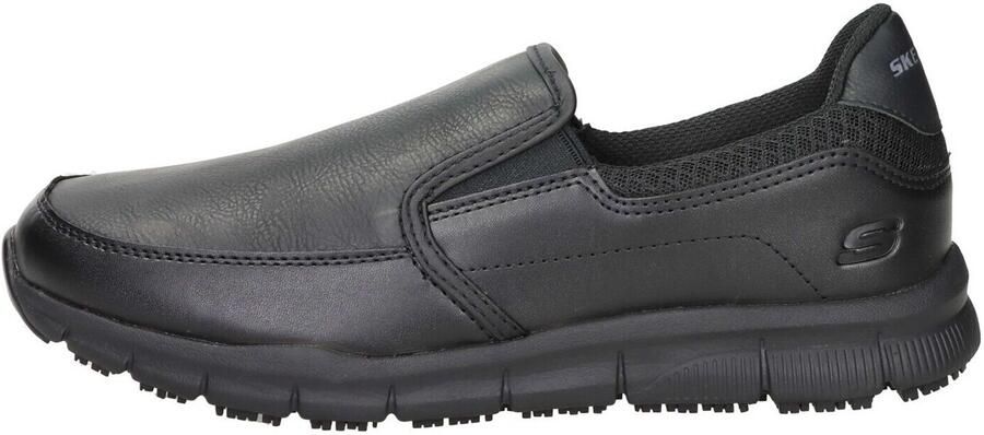 Skechers Work Nampa Groton heren instapschoen Zwart - Foto 4