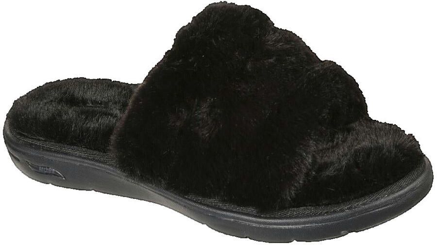Skechers Arch Fit Lounge Unwind 175105-BBK Vrouwen Zwart Pantoffels - Foto 3