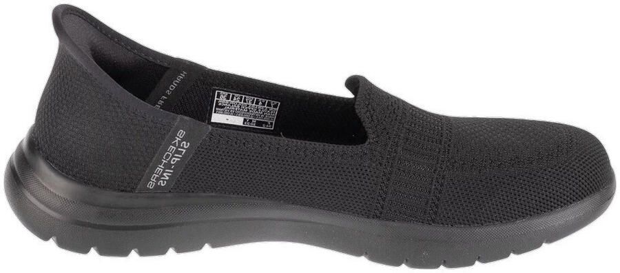 Skechers Slip-Ins On The Go Flex Camellia 138181-BBK Vrouwen Zwart Schoenen - Foto 4