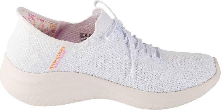 Skechers Slip-Ins: Ultra Flex 3.0 Morning Blosso Vrouwen Wit Sneakers Sportschoenen - Foto 2