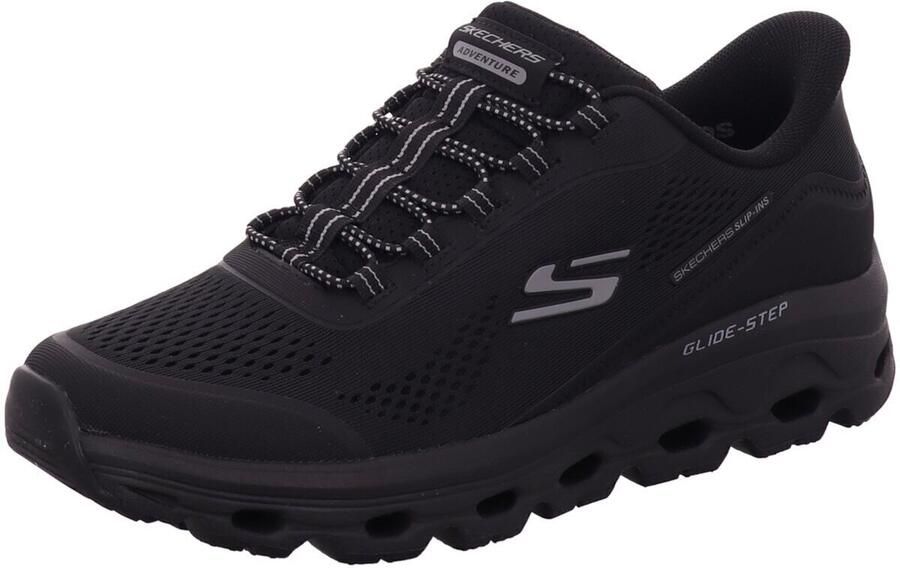 Skechers Heren Sneaker Glide Step Sole Glover Peak 237812 BBK Zwart - Foto 2