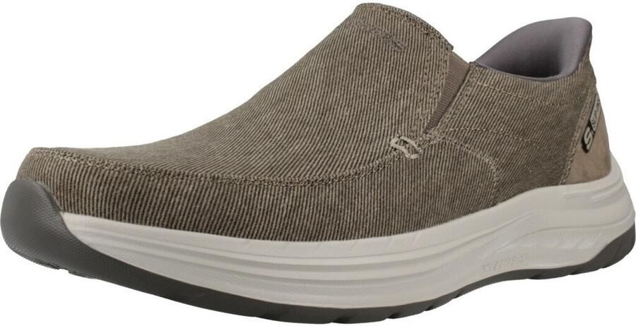 Skechers Slip-ins Decklan Gulliver instapper taupe Beige Extra comfort Memory Foam - Foto 4