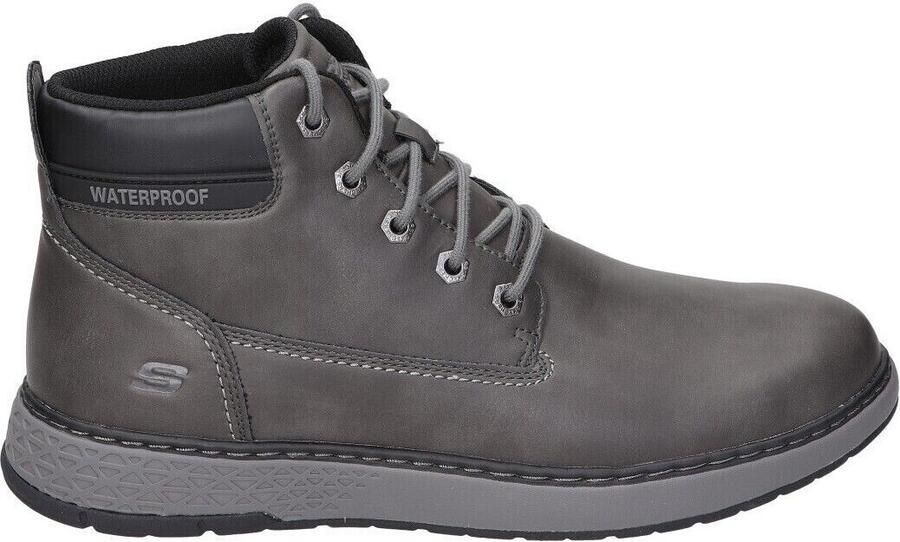 Skechers Garlan Deno Waterproof Veterboots Heren Grijs - Foto 2