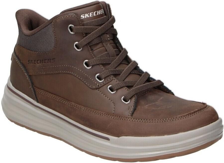 Skechers Slip-Ins Relaxed Fit Sterling Veterboots Heren Bruin - Foto 2