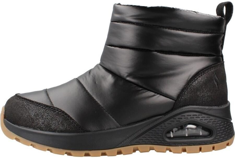 Skechers Uno Rugged Puffer Daze dames enkellaars zwart - Foto 5