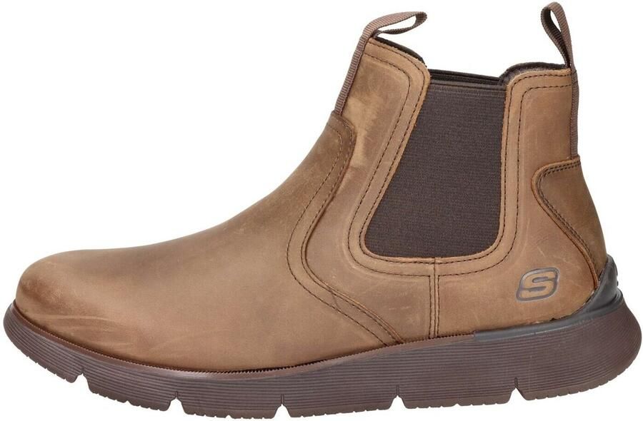 Skechers Augustino Paulo Heren Comfortsneaker Chocoladekleur ) - Foto 2