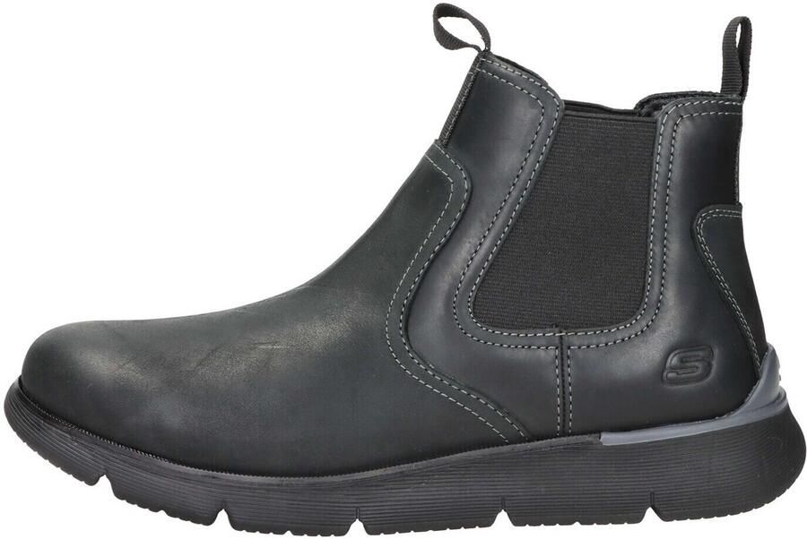Skechers Klassieke Chelsea Boots Augustino Paulo Black Heren - Foto 4