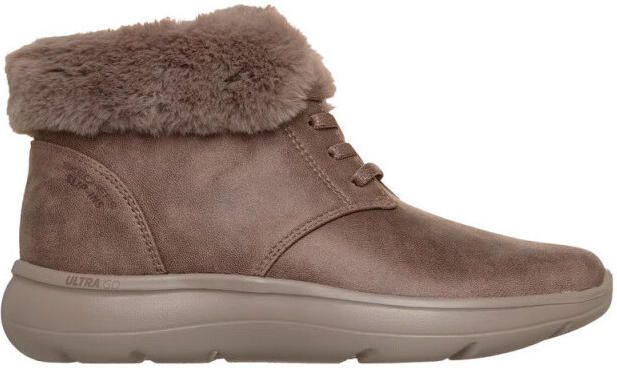 Skechers dames enkellaarsjes On-The-Go Encore Phoebe grijs 144833-DKTP