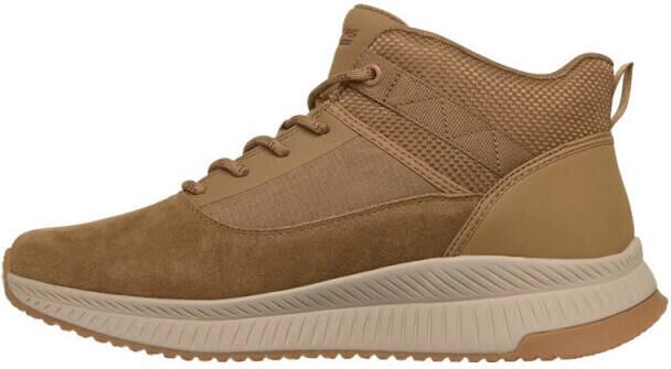Skechers BOBS Sport Squad 4 hoge heren sneakers bruin Extra comfort Memory Foam - Foto 2