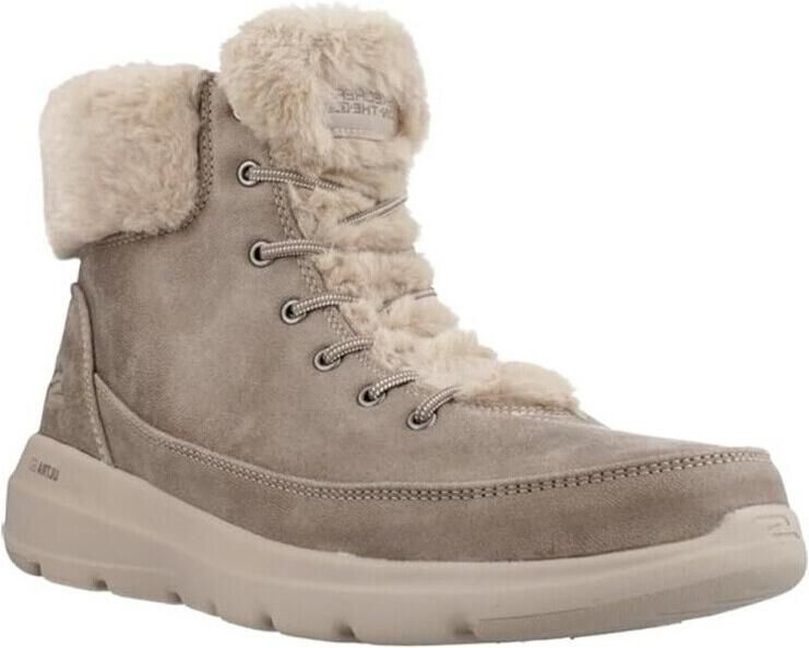 Skechers Dames Winterlaarzen GLACIAL ULTRA WONDERLAND Beige stijlvol en Warm - Foto 2
