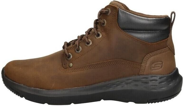 Skechers Parson Ederic Veterschoenen Hoog Donkerbruin - Foto 8
