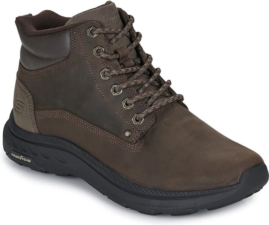 Skechers Hands Free Slip-Ins Pollard heren veterboot Bruin - Foto 7