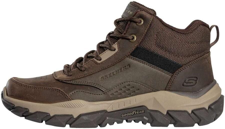 Skechers Santoro Hopkins Veterschoenen Hoog Donkerbruin - Foto 2