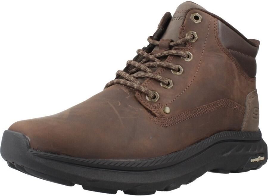 Skechers Hands Free Slip-Ins Pollard heren veterboot Bruin - Foto 4