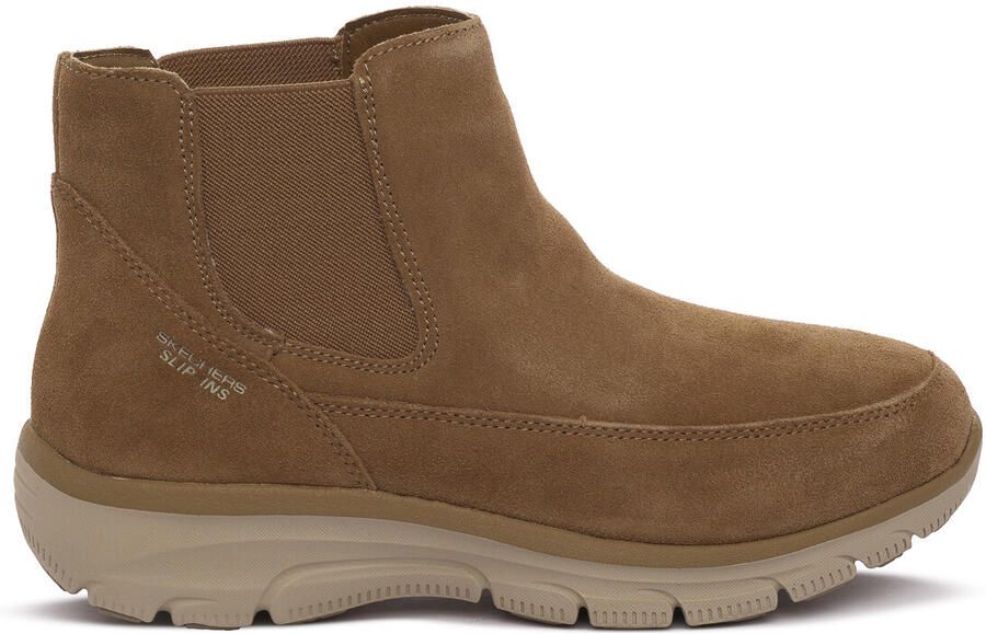 Skechers Easy Going-Casual Icon damesenkellaarsjes bruin 169109-TAN - Foto 3