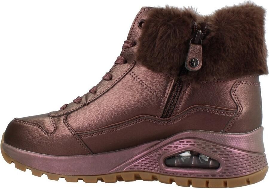 Skechers Winterlaarzen UNO RUGGED GALACTIC HEIGHTS Veterboots sneaker met sleehak - Foto 3