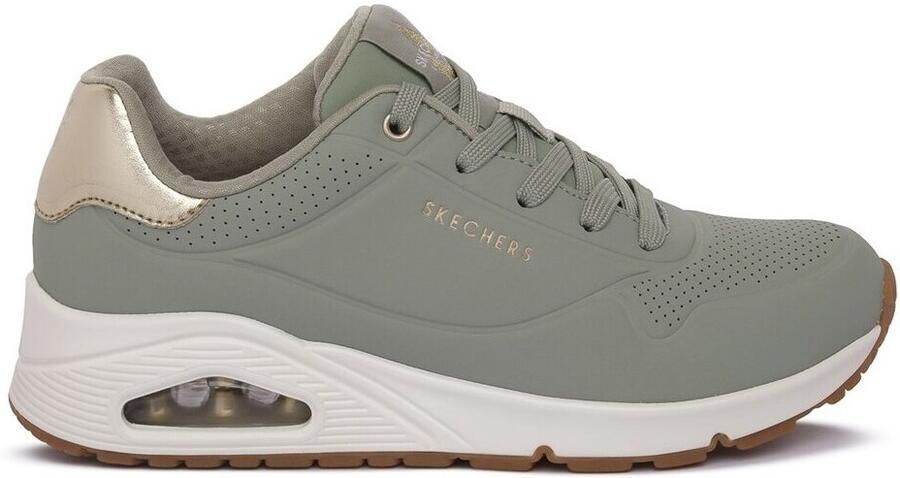 Skechers Sneakers UNO GOLDEN AIR Vrijetijdsschoen lage schoen veterschoen met metallic inzet - Foto 7