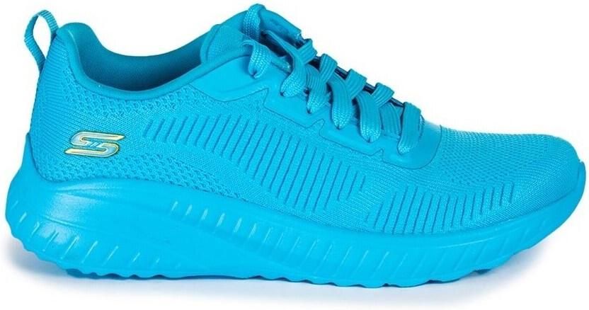 Skechers Sneakers BOBS SQUAD CHAOS-COOL RYTHMS brei sneakers veterschoen in vegan uitvoering - Foto 3