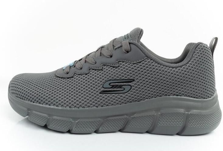 Skechers Bobs B Flex Chill Edge Mannen Grijs Sneakers