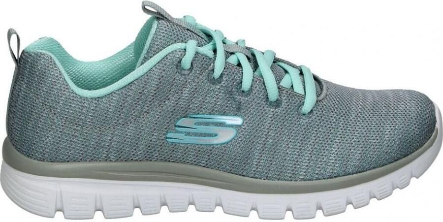 Skechers Sierlijk-gedraaid voor sneakers Gray Dames - Foto 5
