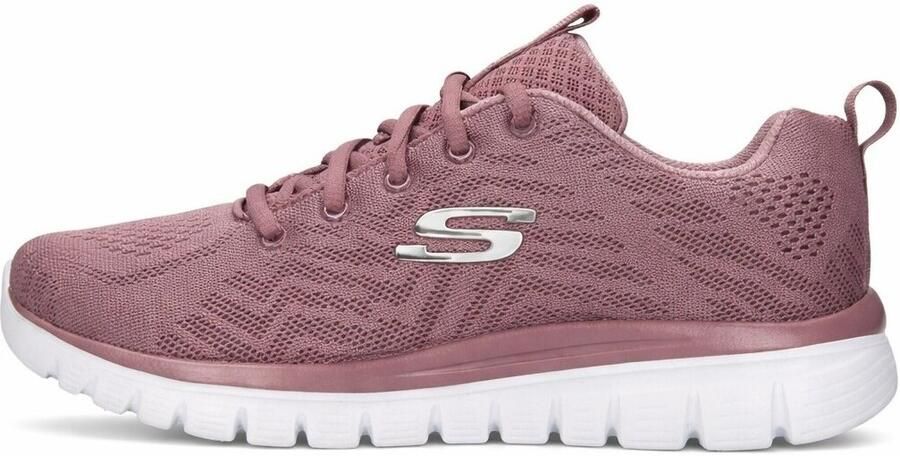 Skechers Sneakers Graceful Get Connected met memory foam vrijetijdsschoen lage schoen veterschoen - Foto 5
