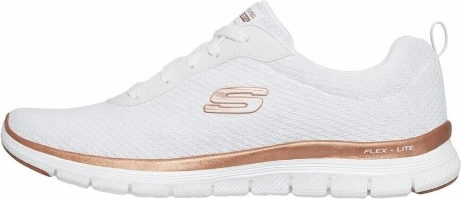 Skechers Sneakers Graceful Get Connected Vrijetijdsschoen lage schoen veterschoen geschikt voor de wasmachine - Foto 6