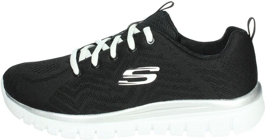 Skechers Sneakers Graceful Get Connected Vrijetijdsschoen lage schoen veterschoen in schoenwijdte G (wijd) - Foto 2