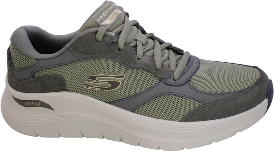 Skechers Arch Fit 2.0 The Keep Heren Sneakers Olijfgroen - Foto 5