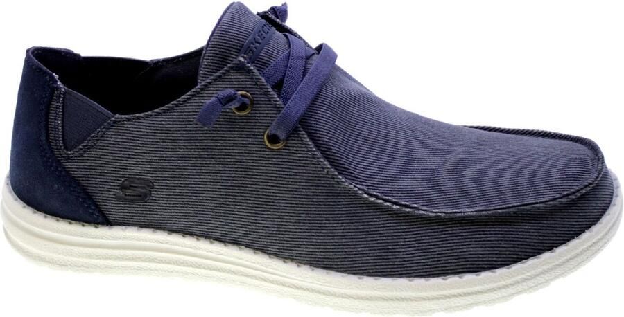 Skechers Melson-raymon Schoenen Blauw Man - Foto 4