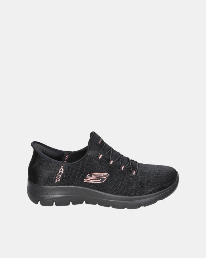Skechers Slip-on sneakers SUMMITS-CLASSY NIGHT Slippers vrijetijdsschoen met comfortabele hielkussenfunctie - Foto 16
