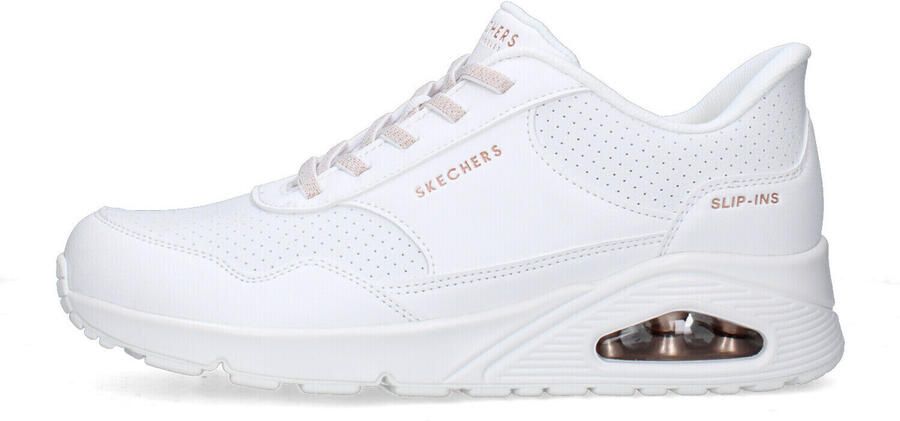 Skechers Slip-Ins Uno Banksia Luxe White
