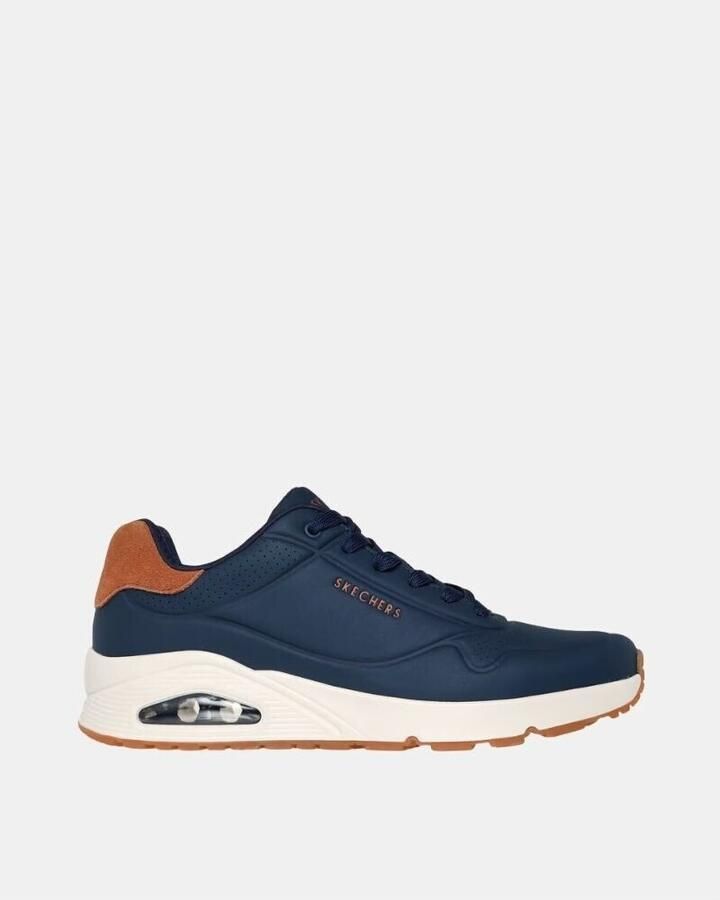 Skechers Sneakers UNO-SUITED ON AIR vrijetijdsschoen lage schoen veterschoen met modieuze sleehak - Foto 19