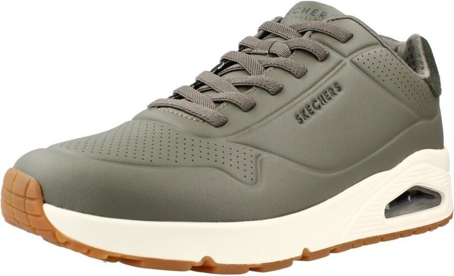 Skechers Uno heren sneaker Groen - Foto 3