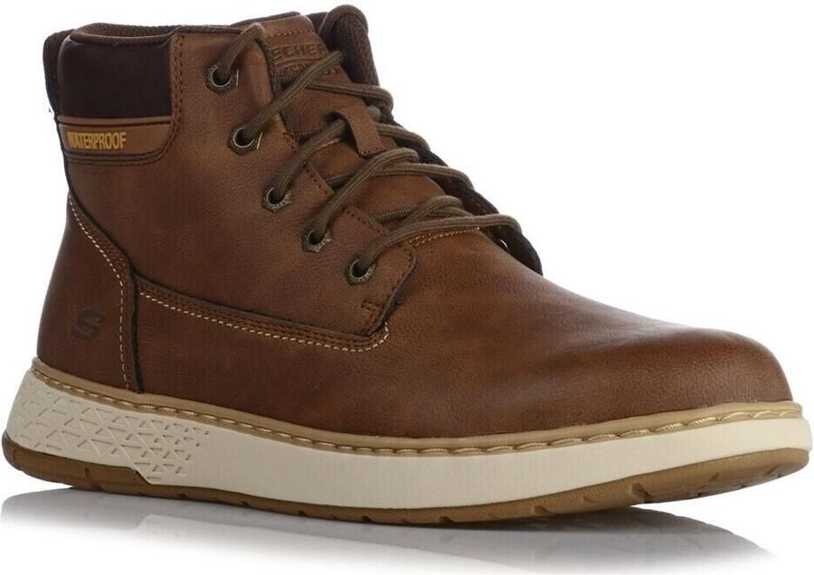 Skechers Relaxed Fit: Garlan Deno Veterschoenen Hoog cognac - Foto 11