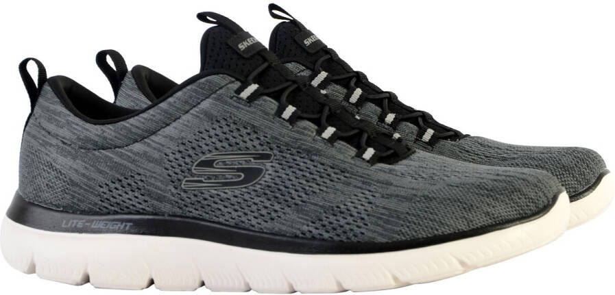 Skechers Slip-on sneakers Summits Vrijetijdsschoen slipper comfortschoen met elastische bungee-veters - Foto 6