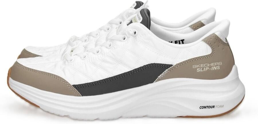 Skechers Slip-Ins Contour Foam Cozy Fit Instappers Heren Wit - Foto 18