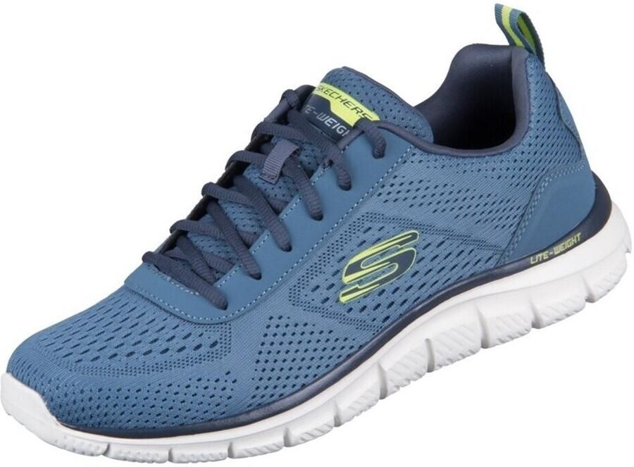 Skechers Slip-on sneakers TRACK-LESHUR Vrijetijdsschoen trainingsschoen instapschoen in materiaalmix - Foto 4