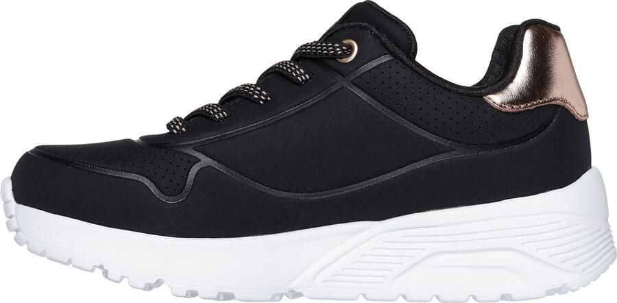 Skechers Uno Lite meisjes sneakers zwart goud Extra comfort Memory Foam - Foto 5