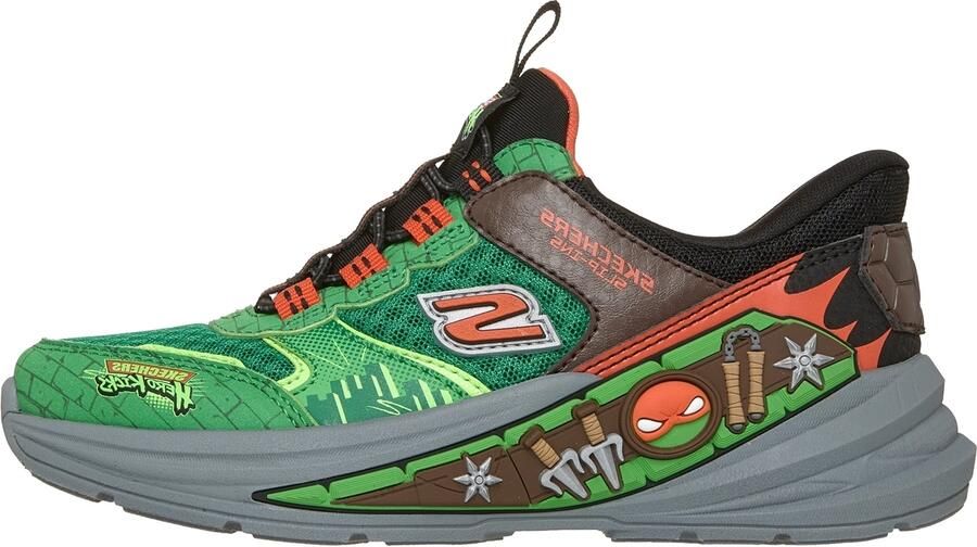 Skechers Baskets Basse Enfant à lacets Hyper-QUEST - Foto 2