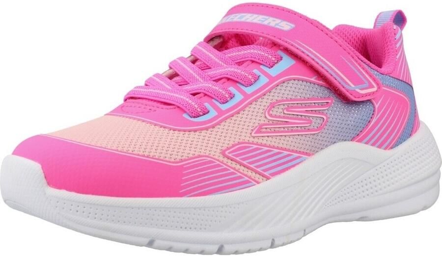 Skechers Kids Microspec Advance-Oasis Point Unisex 303657L Hot Pink Multi - Foto 9