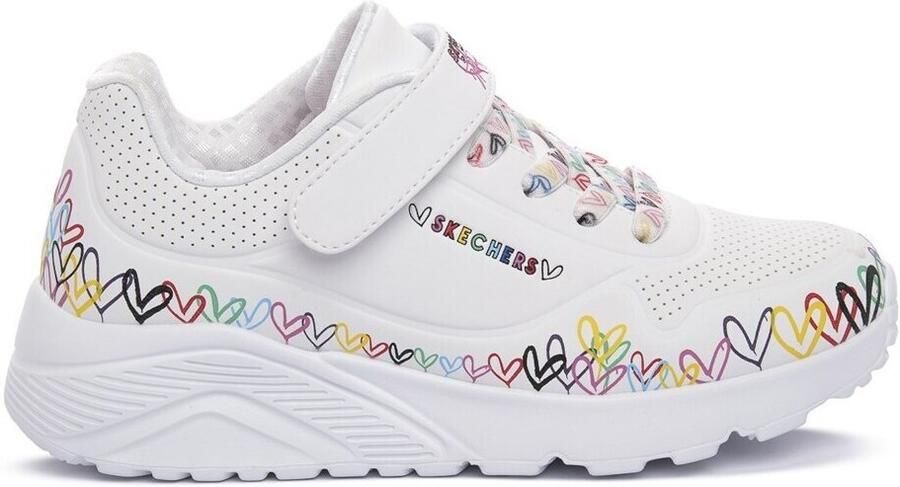 Skechers Street UNO LITE HEART CRAZE sneakers meisjes 314091L WMLT - Foto 5