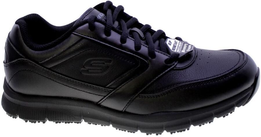 Skechers Nampa heren werkschoenen antislip Zwart Extra comfort Memory Foam - Foto 19