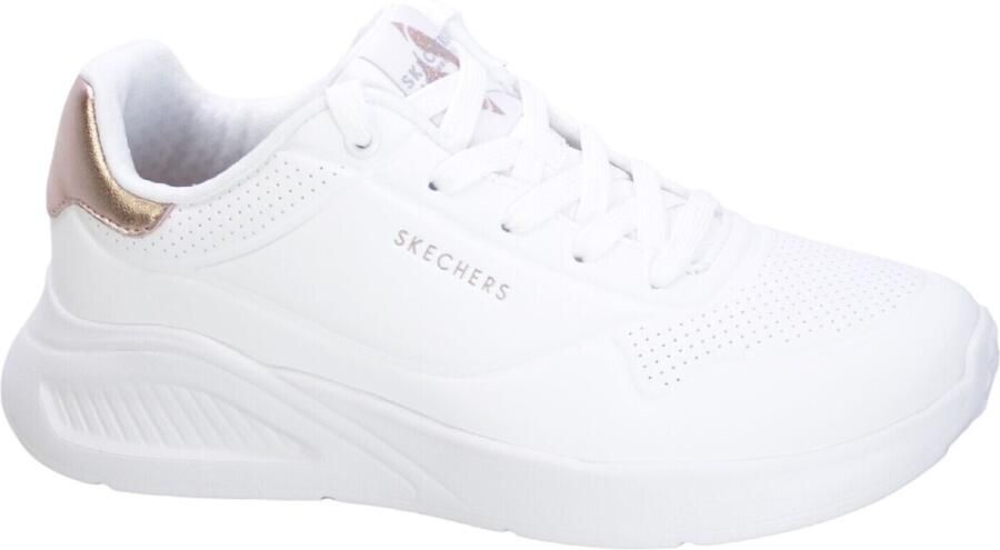 Skechers Uno Lite dames sneakers wit Extra comfort Memory Foam