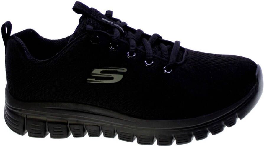Skechers Sneakers Graceful Get Connected Vrijetijdsschoen lage schoen veterschoen in schoenwijdte G (wijd) - Foto 3
