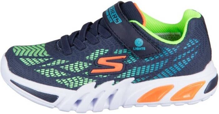 Skechers Flex-Glow Elite Vorlo Jongens Sneakers Donkerblauw Multicolour - Foto 4