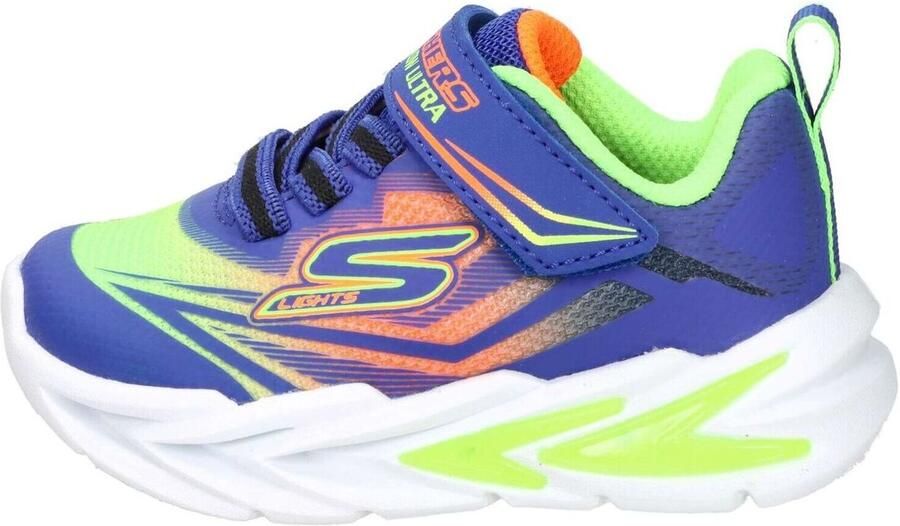 Skechers Flex Glow Ultra Narrow Schoenen Blauw Jongens Meisjes - Foto 5