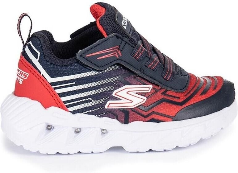 Skechers Magna Lights sneakers met lichtjes donkerblauw Jongens Textiel 27 - Foto 10