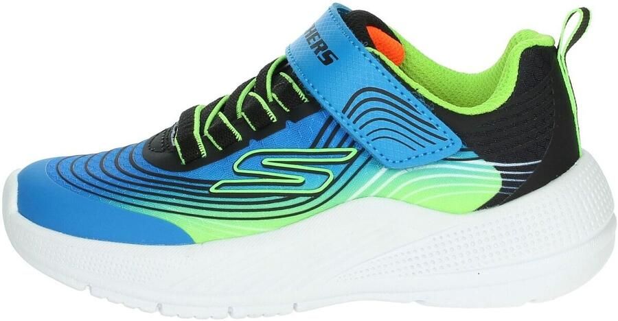 Skechers Microspec Advance jongens sneakers blauw - Foto 11