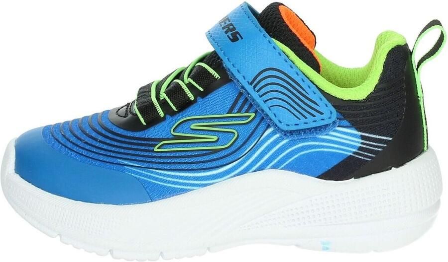 Skechers Microspec Advance jongens sneakers blauw - Foto 9