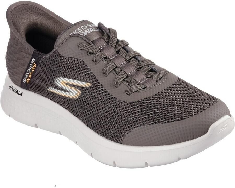 Skechers Hands Free Slip-ins Go Walk Flex Instappers Heren Bruin - Foto 16